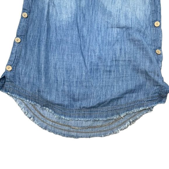 Universal Thread Side Button Denim Dress XS - Picture 6 of 7